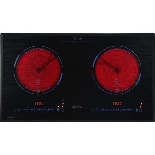 Nutzen 樂斯 NCB-28W 70厘米 嵌入式電陶爐 - 9段火力 智能安全